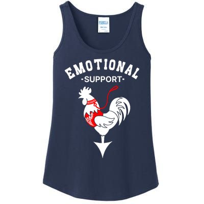 Chicken Emotional Support Cock Ladies Essential Tank