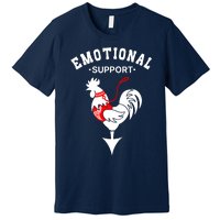 Chicken Emotional Support Cock Premium T-Shirt