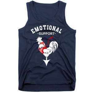 Chicken Emotional Support Cock Tank Top