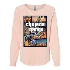 Chalatenango El Salvador Proud Chalatecos Womens California Wash Sweatshirt