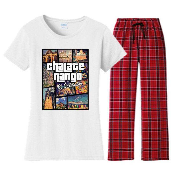 Chalatenango El Salvador Proud Chalatecos Women's Flannel Pajama Set