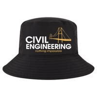 Civil Engineer Shirts Truss Structural Engineering Idea Cool Comfort Performance Bucket Hat