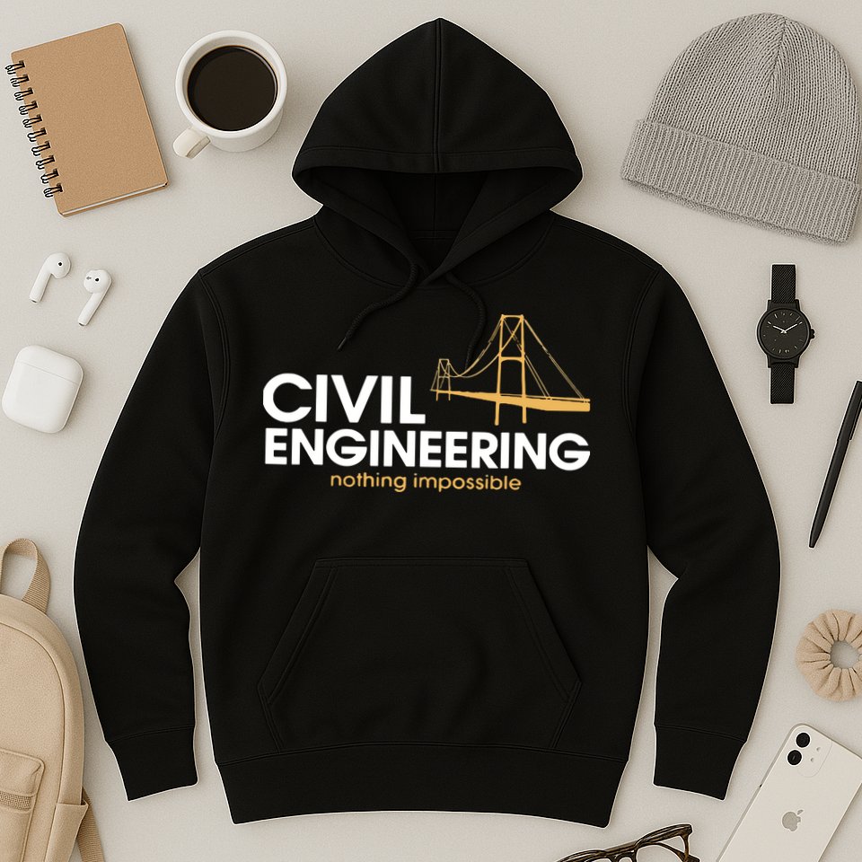 Civil Engineer Shirts Truss Structural Engineering Idea Hoodie