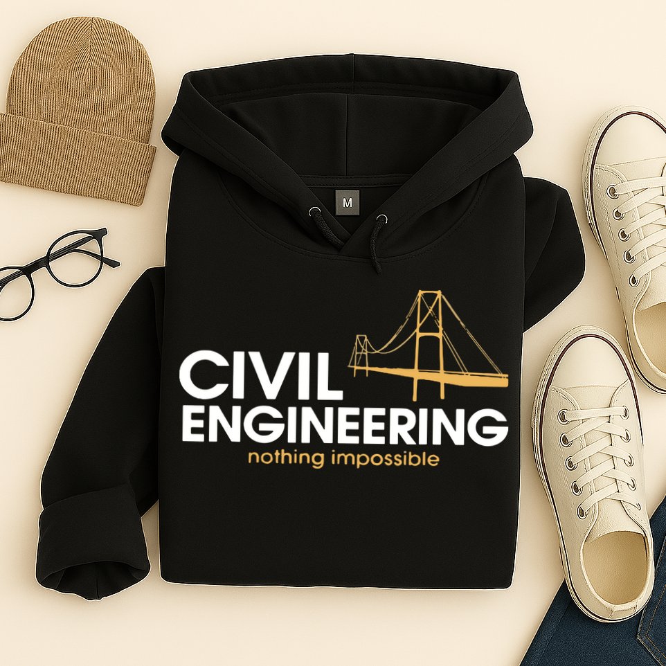 Civil Engineer Shirts Truss Structural Engineering Idea Hoodie