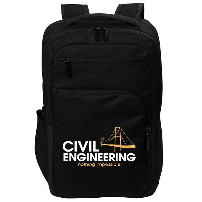 Civil Engineer Shirts Truss Structural Engineering Idea Impact Tech Backpack