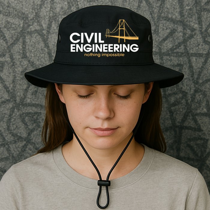 Civil Engineer Shirts Truss Structural Engineering Idea Bucket Hat