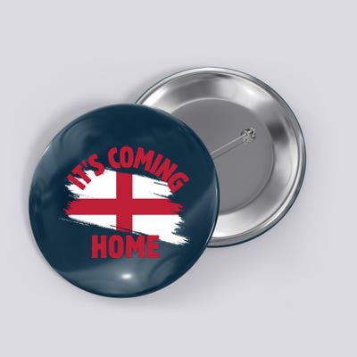 Cool England Soccer Team It’S Coming Home Button