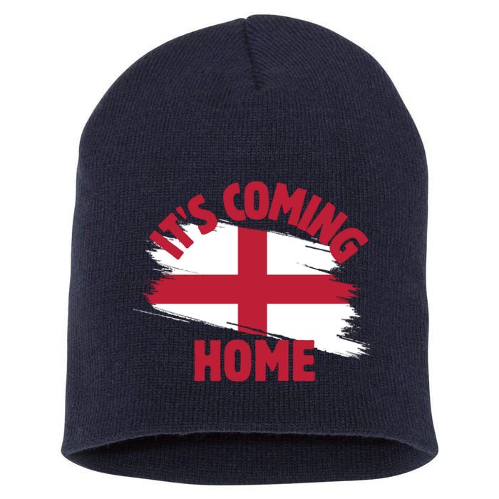 Cool England Soccer Team It’S Coming Home Short Acrylic Beanie