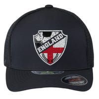 Cool England Soccer Shield Flexfit Unipanel Trucker Cap