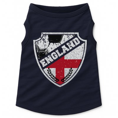 Cool England Soccer Shield Doggie Tank