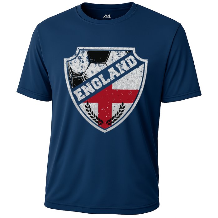 Cool England Soccer Shield Cooling Performance Crew T-Shirt