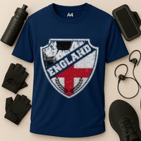 Cool England Soccer Shield Cooling Performance Crew T-Shirt