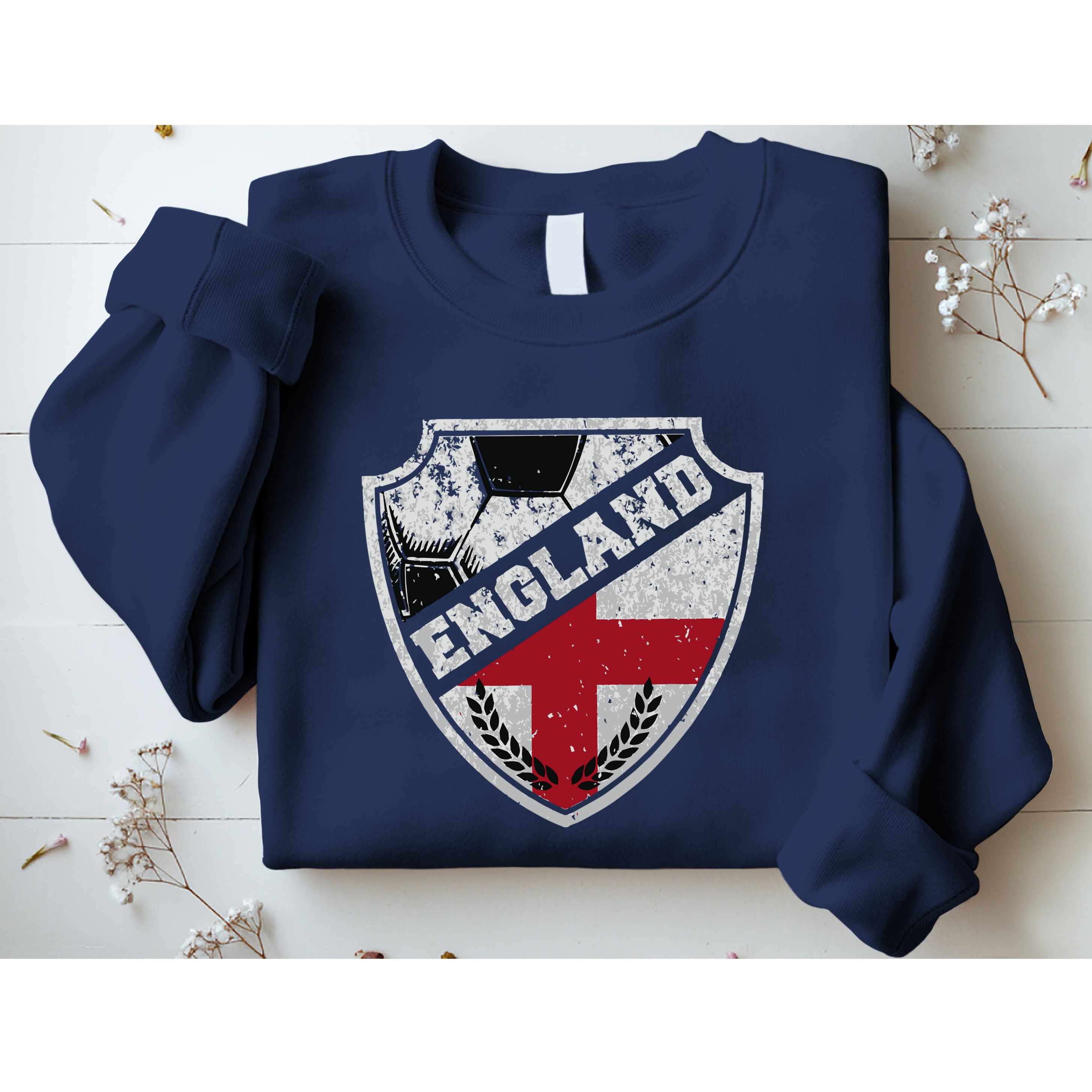 Cool England Soccer Shield Sweatshirt