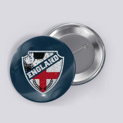 Cool England Soccer Shield Button