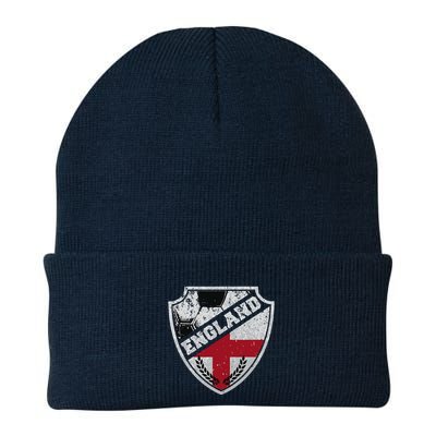 Cool England Soccer Shield Beanie