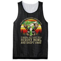 Cool Elephant Smoking Weed Bong Marijuana Cannabis Stoner Mesh Reversible Basketball Jersey Tank