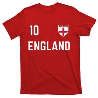 Cool England Soccer Jersey 10 T-Shirt