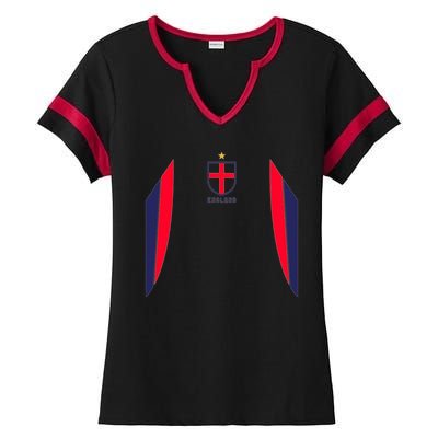 Cool England Soccer Jersey Ladies Halftime Notch Neck Tee