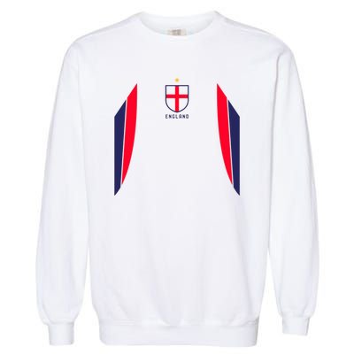 Cool England Soccer Jersey Garment-Dyed Sweatshirt