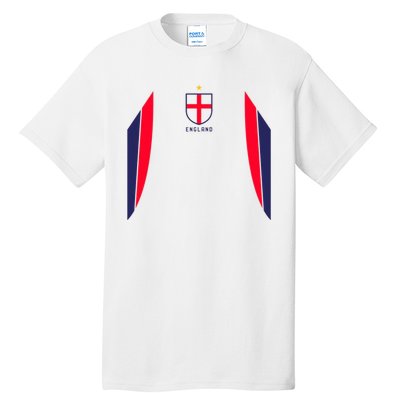 Cool England Soccer Jersey Tall T-Shirt