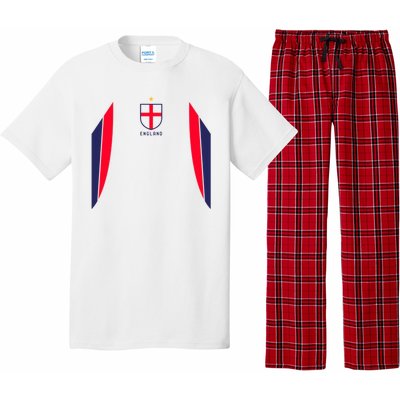 Cool England Soccer Jersey Pajama Set