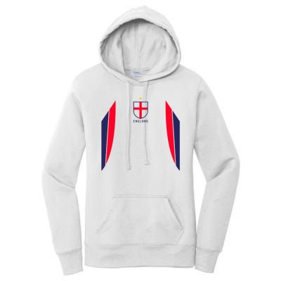 Cool England Soccer Jersey Women's Pullover Hoodie