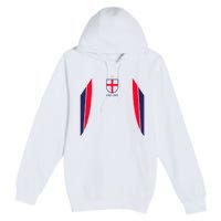 Cool England Soccer Jersey Premium Pullover Hoodie