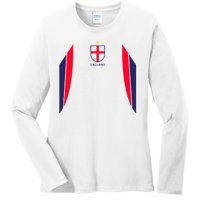 Cool England Soccer Jersey Ladies Long Sleeve Shirt