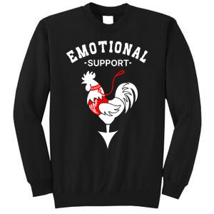 Chicken Emotional Support Cock Sweatshirt