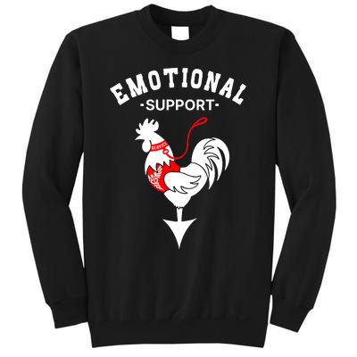 Chicken Emotional Support Cock Sweatshirt