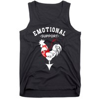 Chicken Emotional Support Cock Tank Top