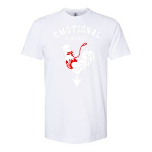 Chicken Emotional Support Cock Softstyle CVC T-Shirt