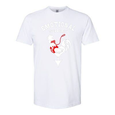 Chicken Emotional Support Cock Softstyle® CVC T-Shirt