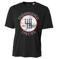 Cool Endangered Species Manual Gearbox Stick Shift 6 Speed Cooling Performance Crew T-Shirt