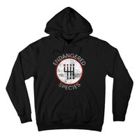 Cool Endangered Species Manual Gearbox Stick Shift 6 Speed Hoodie