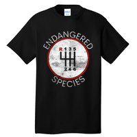 Cool Endangered Species Manual Gearbox Stick Shift 6 Speed Tall T-Shirt