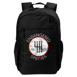 Cool Endangered Species Manual Gearbox Stick Shift 6 Speed Daily Commute Backpack