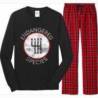 Cool Endangered Species Manual Gearbox Stick Shift 6 Speed Long Sleeve Pajama Set