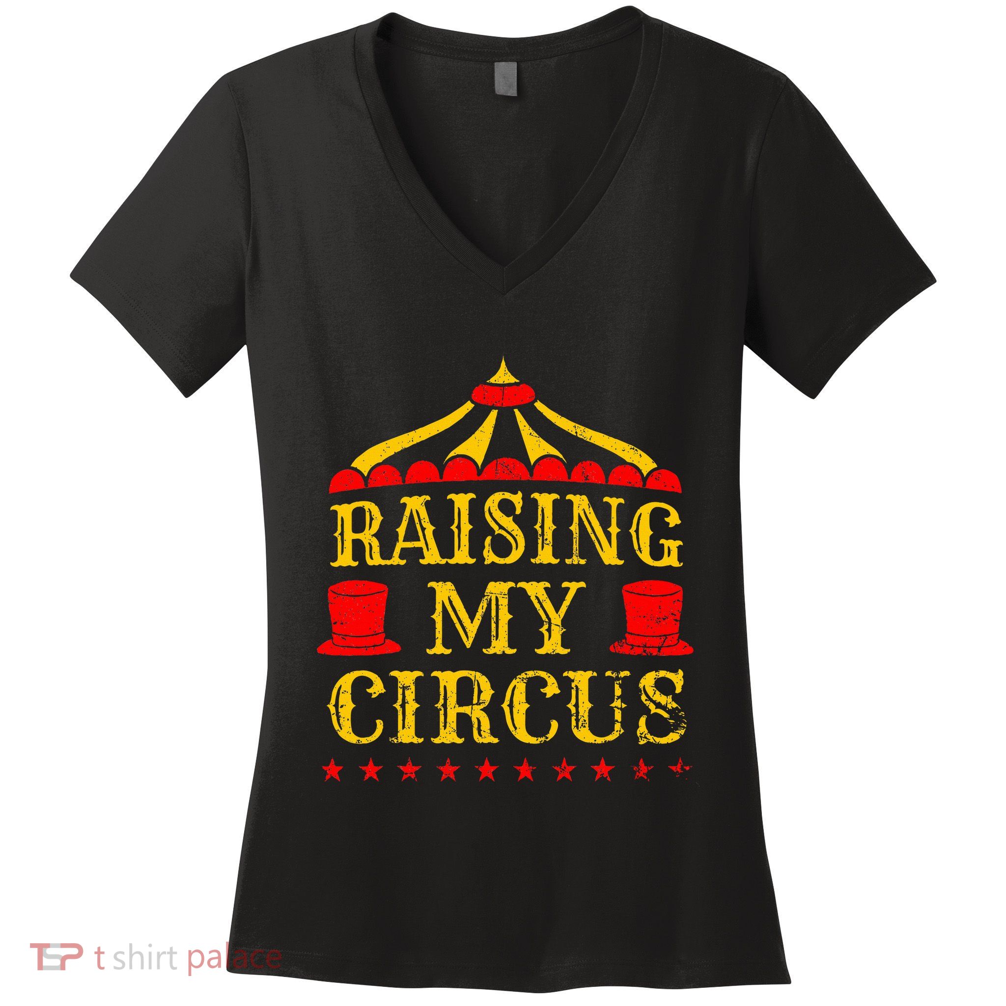 Circus Event Staff Carnival Lover Ringmaster Ringleader Gift Women's V-Neck T-Shirt