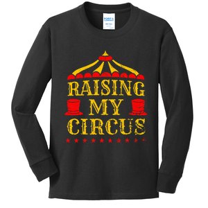 Circus Event Staff Carnival Lover Ringmaster Ringleader Gift Kids Long Sleeve Shirt