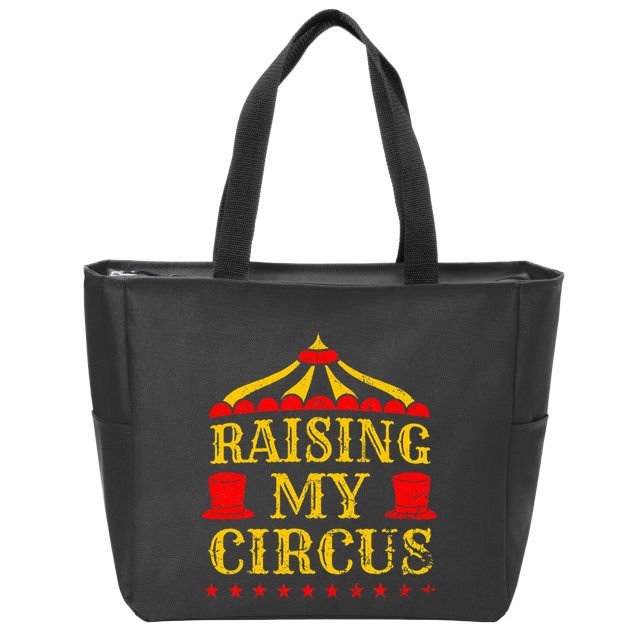 Circus Event Staff Carnival Lover Ringmaster Ringleader Gift Zip Tote Bag