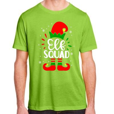 Christmas Elf Squad Funny Elf Family Matching Pajamas Xmas Gift Adult ChromaSoft Performance T-Shirt