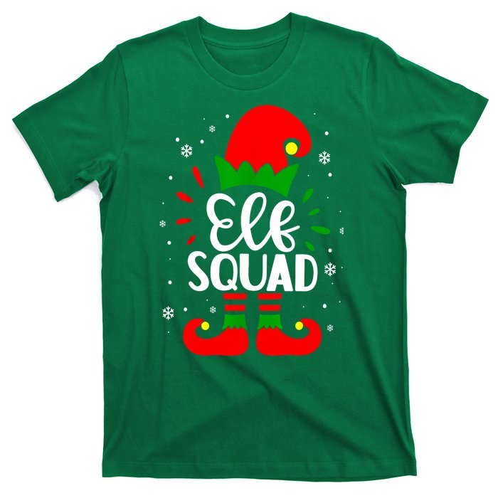 Christmas Elf Squad Funny Elf Family Matching Pajamas Xmas Gift T-Shirt