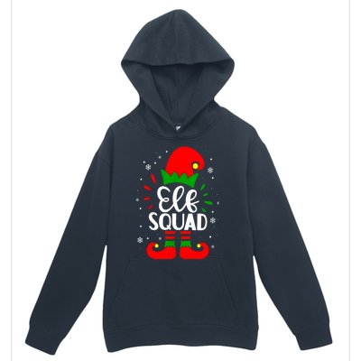 Christmas Elf Squad Funny Elf Family Matching Pajamas Xmas Gift Urban Pullover Hoodie