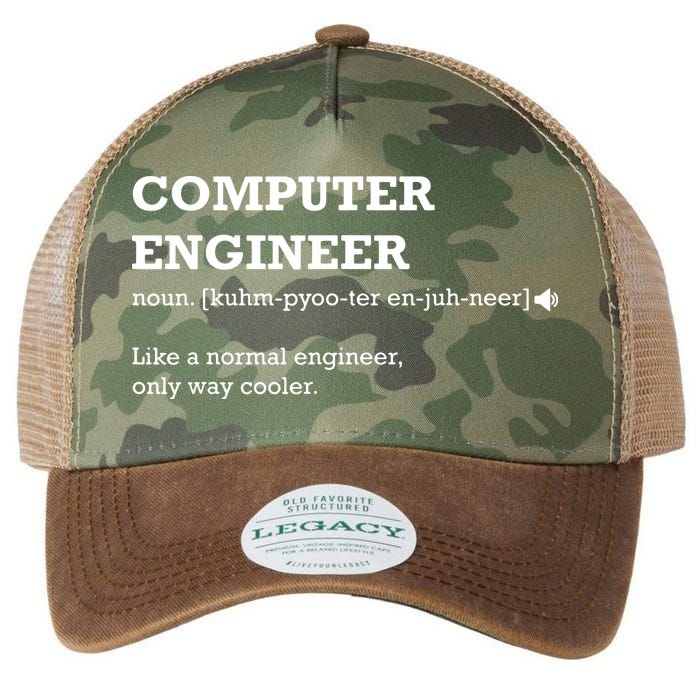 Computer Engineer Shirts Gift Idea For Computer Engineer Legacy Tie Dye Trucker Hat
