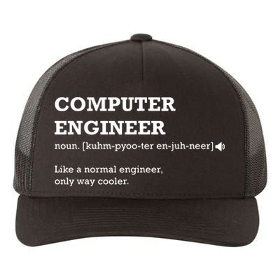 Computer Engineer Shirts Gift Idea For Computer Engineer Yupoong Adult 5-Panel Trucker Hat