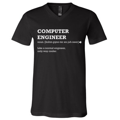 Computer Engineer Shirts Gift Idea For Computer Engineer V-Neck T-Shirt