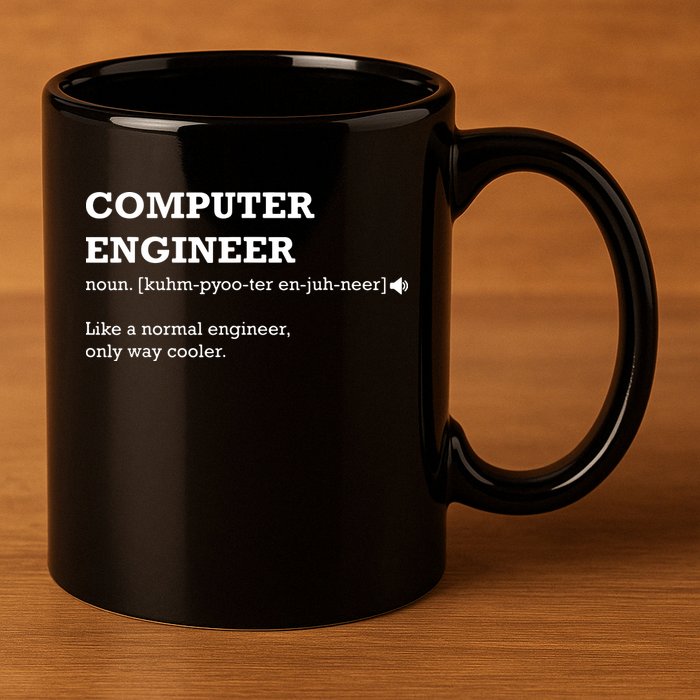 Computer Engineer Shirts Gift Idea For Computer Engineer 11oz C Handle Ceramic Mug