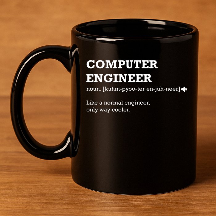 Computer Engineer Shirts Gift Idea For Computer Engineer 11oz C Handle Ceramic Mug