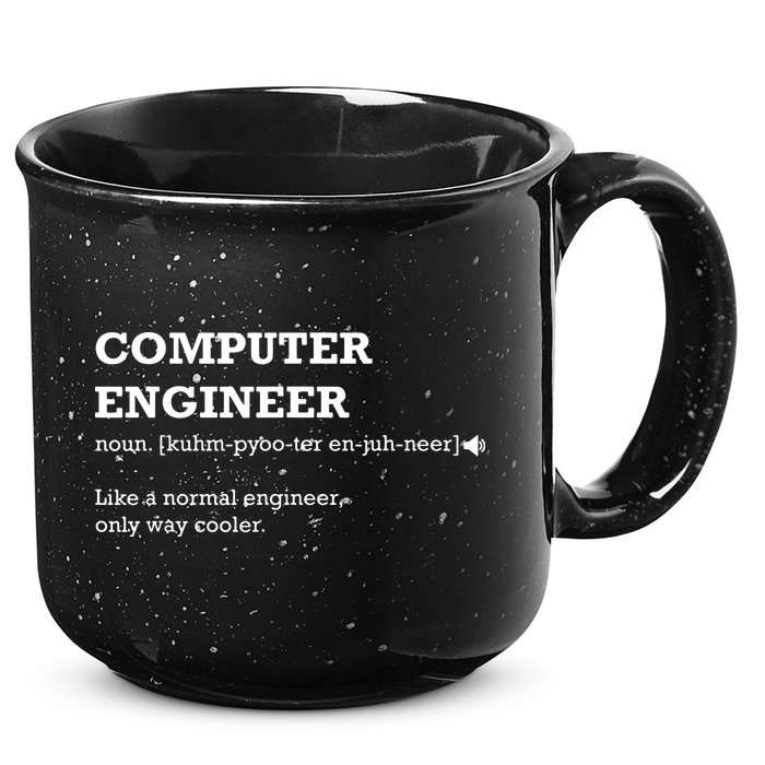 Computer Engineer Shirts Gift Idea For Computer Engineer 15oz Campfire Ceramic Mug
